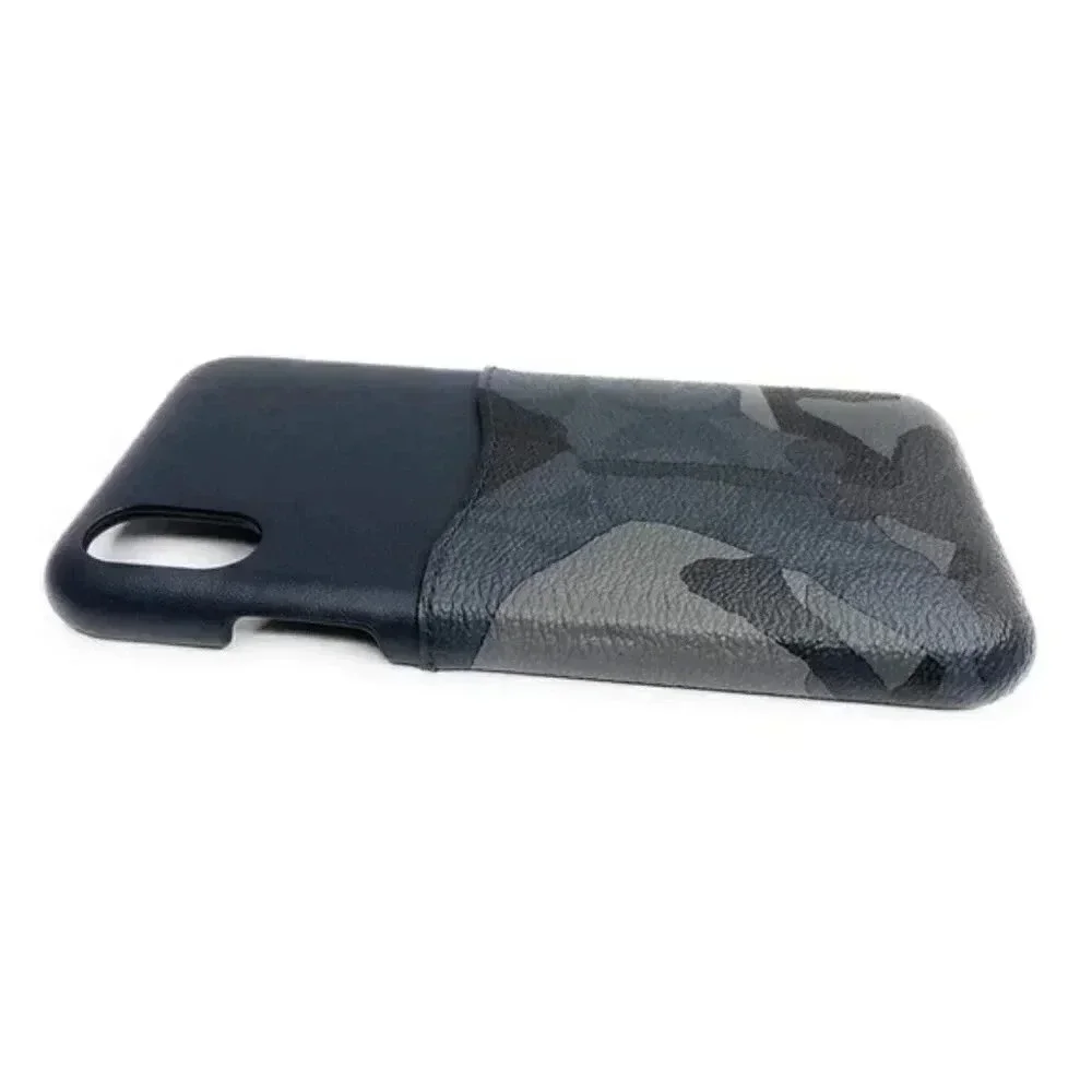 COACH IPHONE X/XS CASE IN SIGNATURE CANVAS F77932 QBBLM
